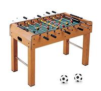 CMOLVUR Mesa de juego múltiple de fútbol, mesa de juego combinada con fútbol, billar, hockey deslizante, mesa de futbolín de madera, perfecta para salas de juegos, salas de juegos, bares,