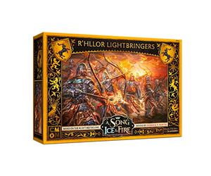 CMON A Song of Ice and Fire Tabletop Miniatures Game - R'hllor Lightbringers Expansion Set, Strategy Game for Teens and Adults, Ages 14+, 2+ Players, Average Playtime 45-60 Minutes, Made by