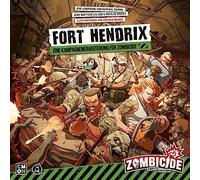 CMON- Zombicide 2. Edición - Fort Hendrix Zombi Juego, Multicolor, 1 (CMND1219)