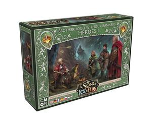 CMON | Canción De Hielo Y Fuego: Héroes de la Hermandad sin estandartes 1 | Expansión | Juego de Miniaturas | A Partir de 14 Años | A Partir de 2 Jugadores | 60 Minutos por Partida | Español