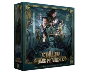 CMON Cthulhu: Dark Providence, Juego de Mesa de Estrategia, Roles Ocultos e Influencia en los Mitos de Cthulhu, A Partir de 13 Años, De 1 a 5 Jugadores, 90-120 Minutos, Español