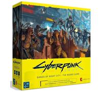 CMON Cyberpunk 2077: Gangs of Night City - Juego de mesa - Conquista la ciudad nocturna en este inmersivo juego de estrategia de ciencia ficción Juego de aventura, a partir de 14 años, 1-4 jugadores,