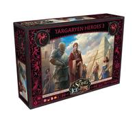 CMON - Edge Entertainment, Canción de Hielo y Fuego, Héroes Targaryen III, Juego de Miniaturas en Español