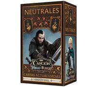 Juego de mesa cancion de hielo y fuego pack de faccion neutral pegi 14