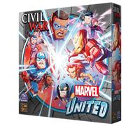 CMON | Marvel United: Civil War | Expansión | Juego de Mesa | A Partir de 14 Años | De 1 a 5 Jugadores | 40 Minutos por Partida | Español
