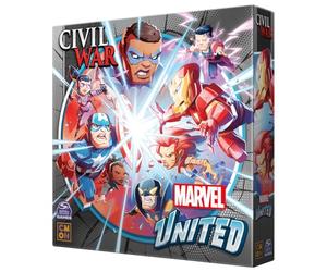 CMON | Marvel United: Civil War | Expansión | Juego de Mesa | A Partir de 14 Años | De 1 a 5 Jugadores | 40 Minutos por Partida | Español