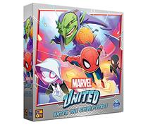 CMON Marvel United Enter The Spider-Verse Expansion | Juego de Miniaturas de Mesa y Estrategia Cooperativo para Adultos y Niños | A Partir de 14 Años | 1-4 Jugadores | Tiempo de Juego