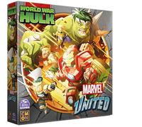CMON Marvel United: World War Hulk Expansion - Juego de estrategia en miniatura de mesa, juego cooperativo de superhéroes para niños y adultos, a partir de 14 años, 1-5 jugadores, 45 minutos de tiempo