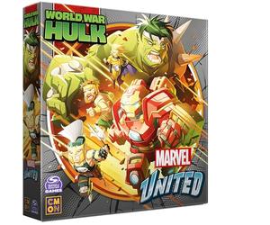 CMON Marvel United: World War Hulk Expansion - Juego de estrategia en miniatura de mesa, juego cooperativo de superhéroes para niños y adultos, a partir de 14 años, 1-5 jugadores, 45 minutos de tiempo