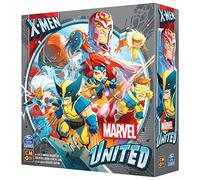 Cmon - marvel united: x-men - juego de mesa cooperativo de estrategia