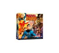 CMON | Marvel Zombies: Fantastic 4 Under Siege | Expansión | Juego de Mesa Cooperativo en el Apocalipsis Zombi | A Partir de 14 Años | De 1 a 6 Jugadores | 60 Minutos por Partida | Español