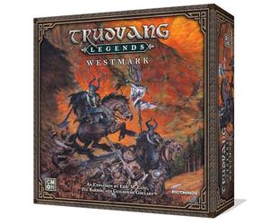 CMON Trudvang Legends: Westmark Juego de mesa de expansión cooperativa para contar historias de aventura, juego de rol fantástico con figuras para niños y adultos a partir de 14 años