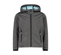 CMP 3a29385n-m Chaqueta Softshell Melange para niños con capucha fija Unisex niños