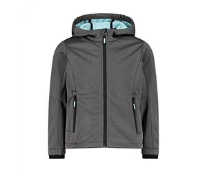 CMP 3a29385n-m Chaqueta Softshell Melange para niños con capucha fija Unisex niños