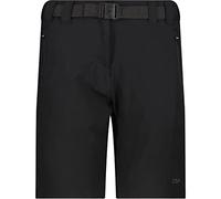CMP - Bermudas elásticas para mujer, Nero, XL