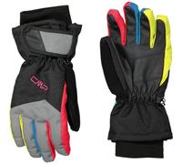 CMP Guantes de esquí de sarga para niños, Negro-B.Jewel-Fresa, 6