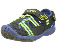CMP BABY NABOO HIKING SANDAL, Sandalias Deportivas Unisex niños, Negro azulado-Ácido, 27 EU
