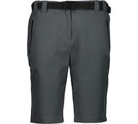 CMP - Bermudas elásticas para mujer, Antracita, XXL