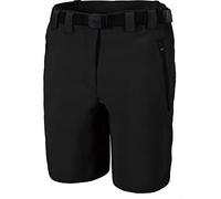 CMP - Bermudas elásticas para mujer, Negro, XXL