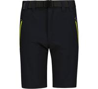 CMP Bermudas infantiles con cinturón y función seca con elástico en 4 direcciones, función seca y protección UV, perfectos para pequeños aventureros al aire libre., Antracite-acido, 128