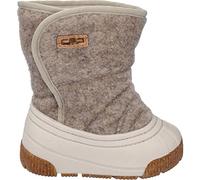 CMP Botas de nieve unisex para niños Eco Baby Latu, Bone Mel, 24/25 EU
