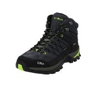 CMP Rigel Mid Trekking Shoes Wp, Zapatos de Trekking Hombre, Grey Yellow Fluo, 42 EU