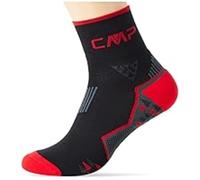 CMP - Calcetín de sendero Skinlife, Fuego negro, 39/42