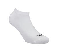 CMP Calcetines Bamboo Invisibile Tripack Wmn, Blanco, 39/42