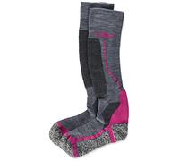 CMP - Calcetines de esquí de lana para niños, Plata Mel., 34/36