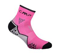 CMP - Calcetines de montaña, Rosa Fluo-Negro, 39/42