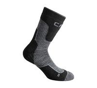 CMP - Calcetines de trekking de lana para niños, Negro, 28/30