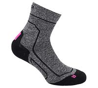 CMP Calcetines Senderismo Softair Mid Wmn, Mel Negro., 36/38