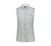 CMP Camicia Smanicata Stretch Con Fantasia Floreale - Camisa Mujer