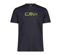 CMP Camiseta de Cuello Redondo Dry Function con Logotipo Art.39t7117p, Antracita, 56
