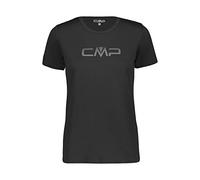 CMP - Camiseta de mujer, Negro, L