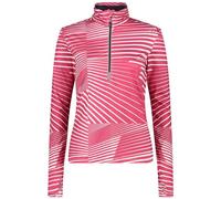 CMP Camiseta de Running con Media Cremallera de Jersey elástico para Mujer - 32L4336