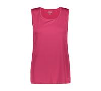 CMP Camiseta Funcional Mujer TOP Sin Manga Roja Transpirable Talla 38