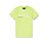 CMP - Camiseta infantil de punto elástico, Verde lima, 110