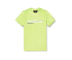 CMP - Camiseta infantil de punto elástico, Verde lima, 98