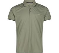 CMP Camiseta Polo de Color Liso para Hombre