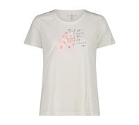 CMP Camiseta pour Femme Camiseta Femme, Off White-Bitter, 36