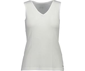 CMP - Camiseta sin mangas de mujer, Blanco, L