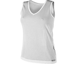 CMP - Camiseta sin mangas de mujer, Blanco, XXS