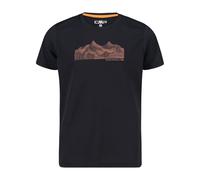 CMP Camiseta unisex para niños y niños, Antracita-flame, 98 cm