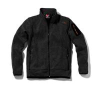 CMP Campagnolo - Sudadera de acampada y senderismo para hombre, tamaño M, color nero melang.