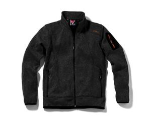 CMP Campagnolo - Sudadera de acampada y senderismo para hombre, tamaño M, color nero melang.