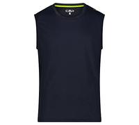 CMP - Canotta da uomo, Camisa de Senderismo de los Hombres, B.Blue-Limegreen,