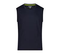 CMP - Canotta da uomo, Camisa de Senderismo de los Hombres, B.Blue-Limegreen,