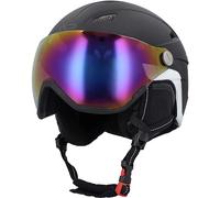 CMP - Casco de esquí con visera para adulto WA-2, Nero, M