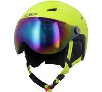 CMP - Casco de esquí para niños Wj-2 con visera, Manzana, S
